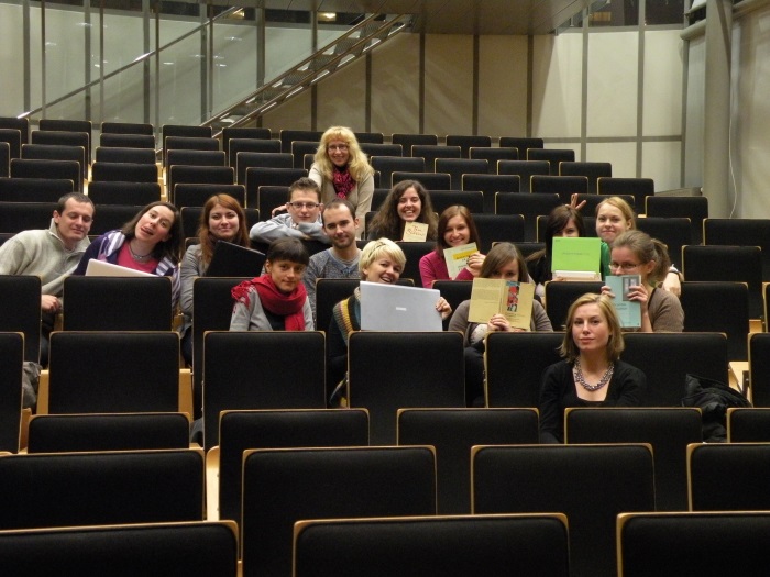 The authors with Professor Piotrowska